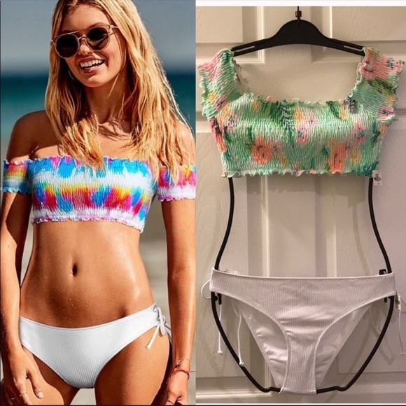 🔥ON SALE🔥2/$55🔥2-PC Set 💖 Victoria’s Secret PINK Bikini Swim Suit - Picture 1 of 8